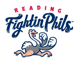 Reading Fightin Phils 2013-Pres Primary Logo iron on paper